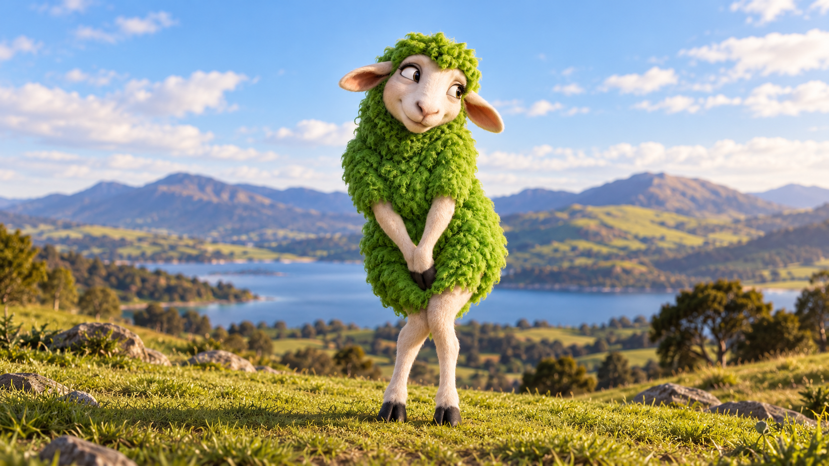 How Did a Green Sheep Become Sexy?